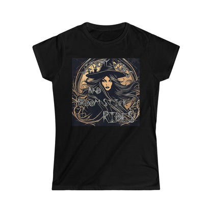 Women's "Witchy Vibes and Broom Stick Vibes" T-Shirt