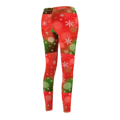 Festive Snowflake Leggings for Holiday Cheer