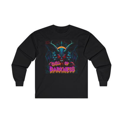 Unisex Long Sleeve Tee - 'Chill of Darkness' Graphic Tee