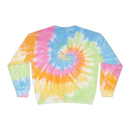 "No Squares in My Circle" Tie-Dye Sweatshirt