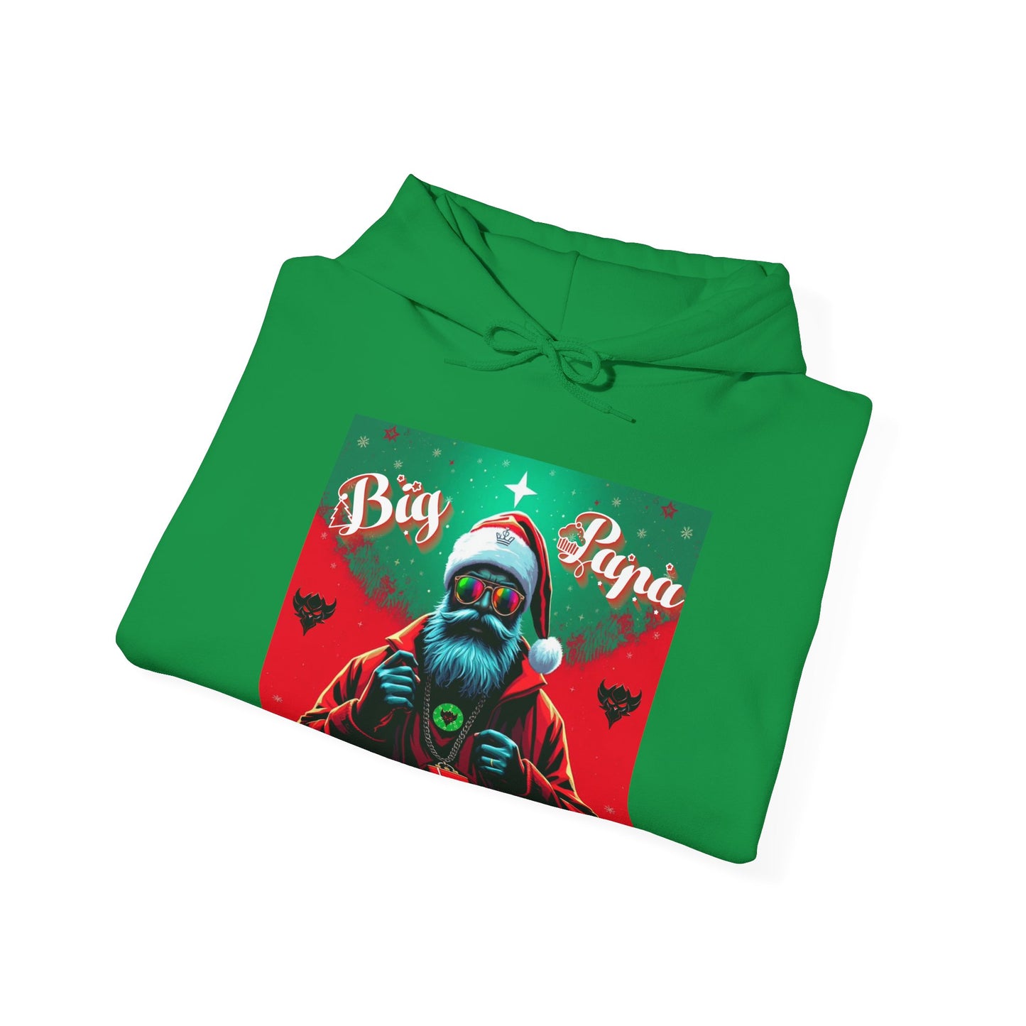 Big Papa Santa Unisex Hoodie - Festive Holiday Sweatshirt for Christmas Celebration