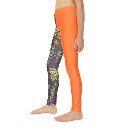 Youth "Witch Pumpkins" Leggings