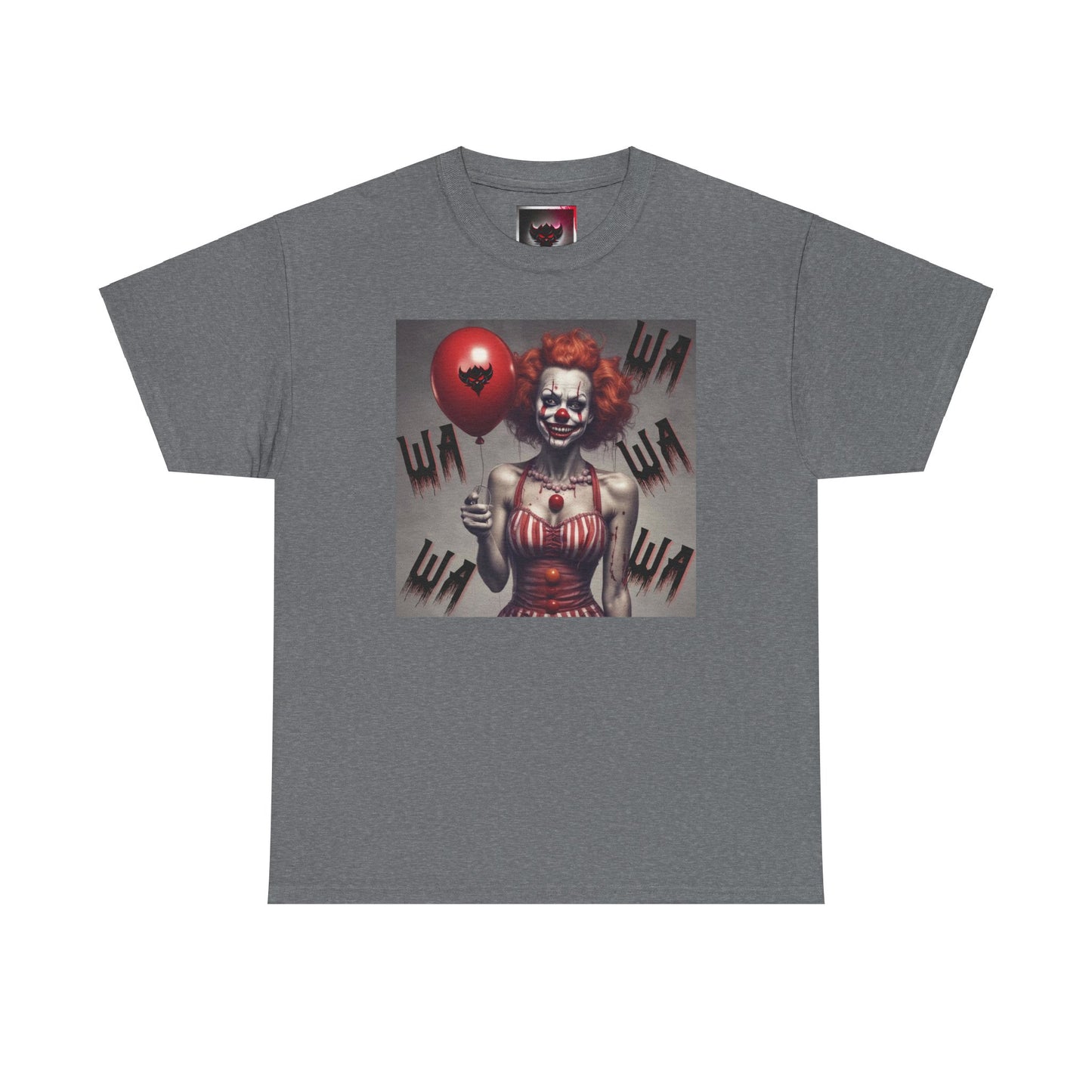 Creepy Clown Whippets Unisex T-Shirt