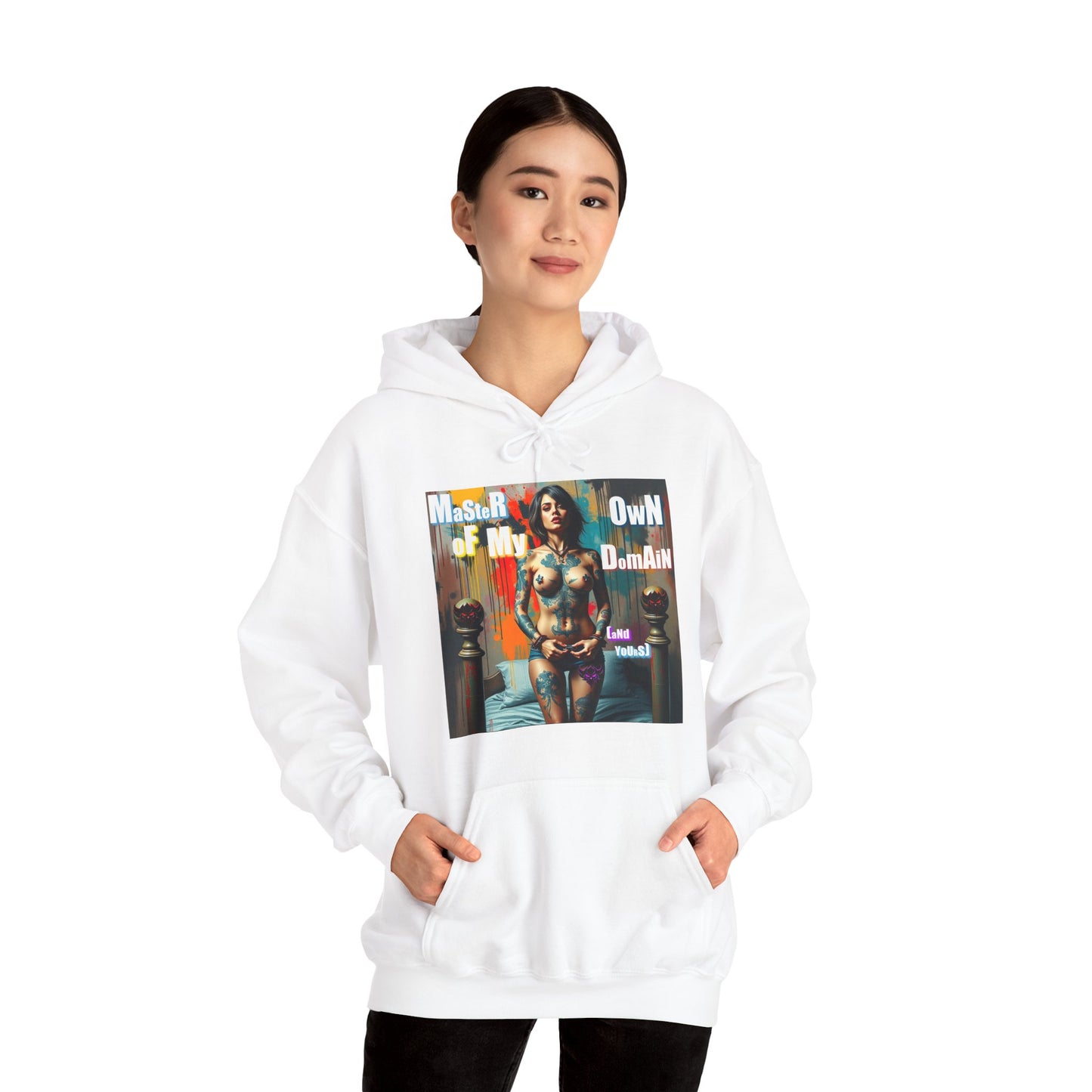 "Master of My Domain" Hoodie - Unisex Heavy Blend Sweatshirt