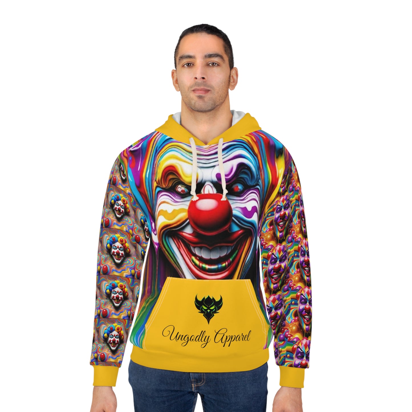 Evil Clown Pullover Hoodie