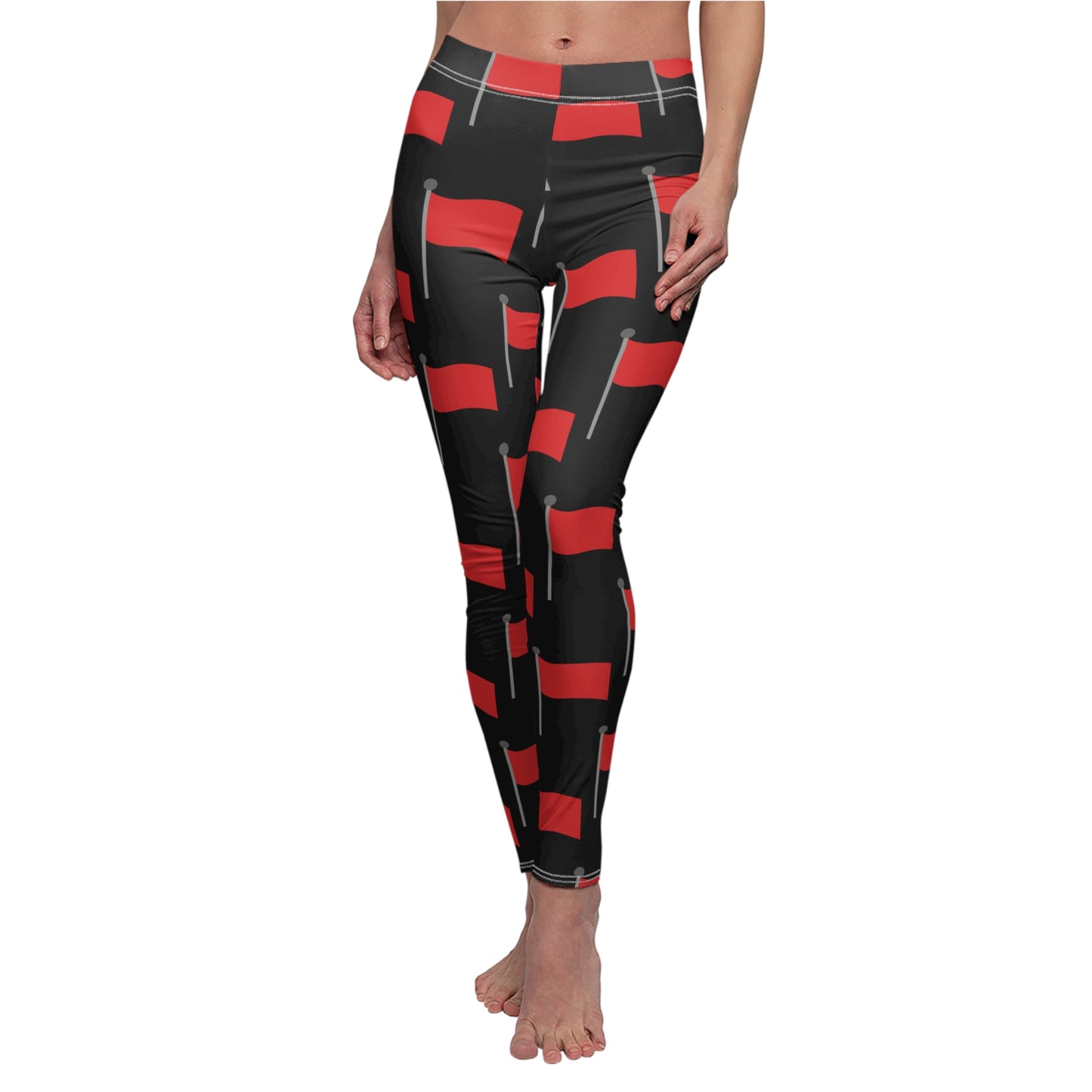 Women's "Red Flag" Leggings