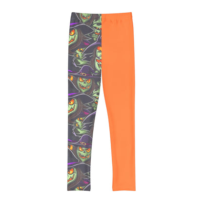 Youth "Witch Pumpkins" Leggings