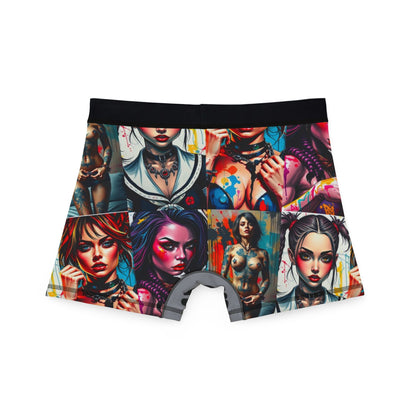 Bold Art Men's Boxers -"Fetish" Colorful Graphic Design for Comfortable Style