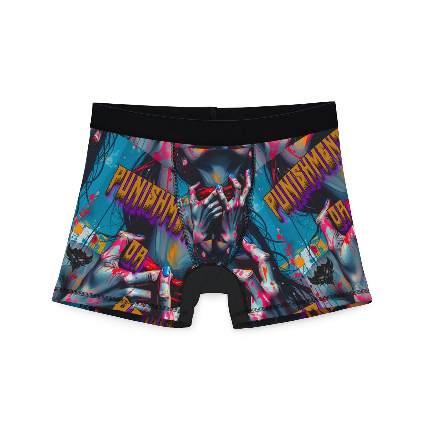 Graphic Men's Boxers - "Punishment or Reward" Design