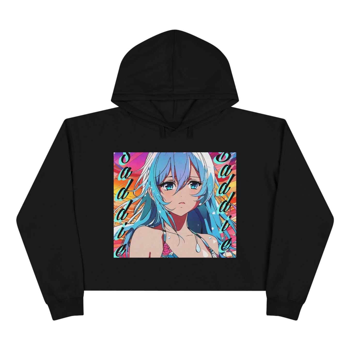 Women's "Saddie Baddie" Crop Hoodie