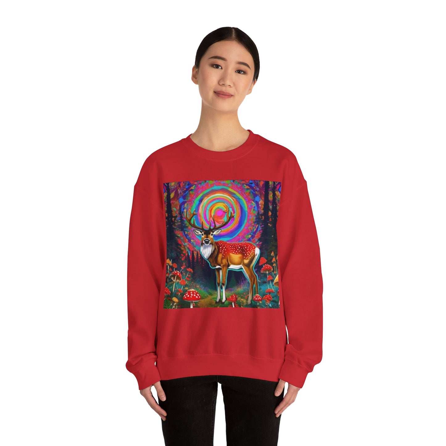 Unisex "Reindeer Mushroom" Sweatshirt