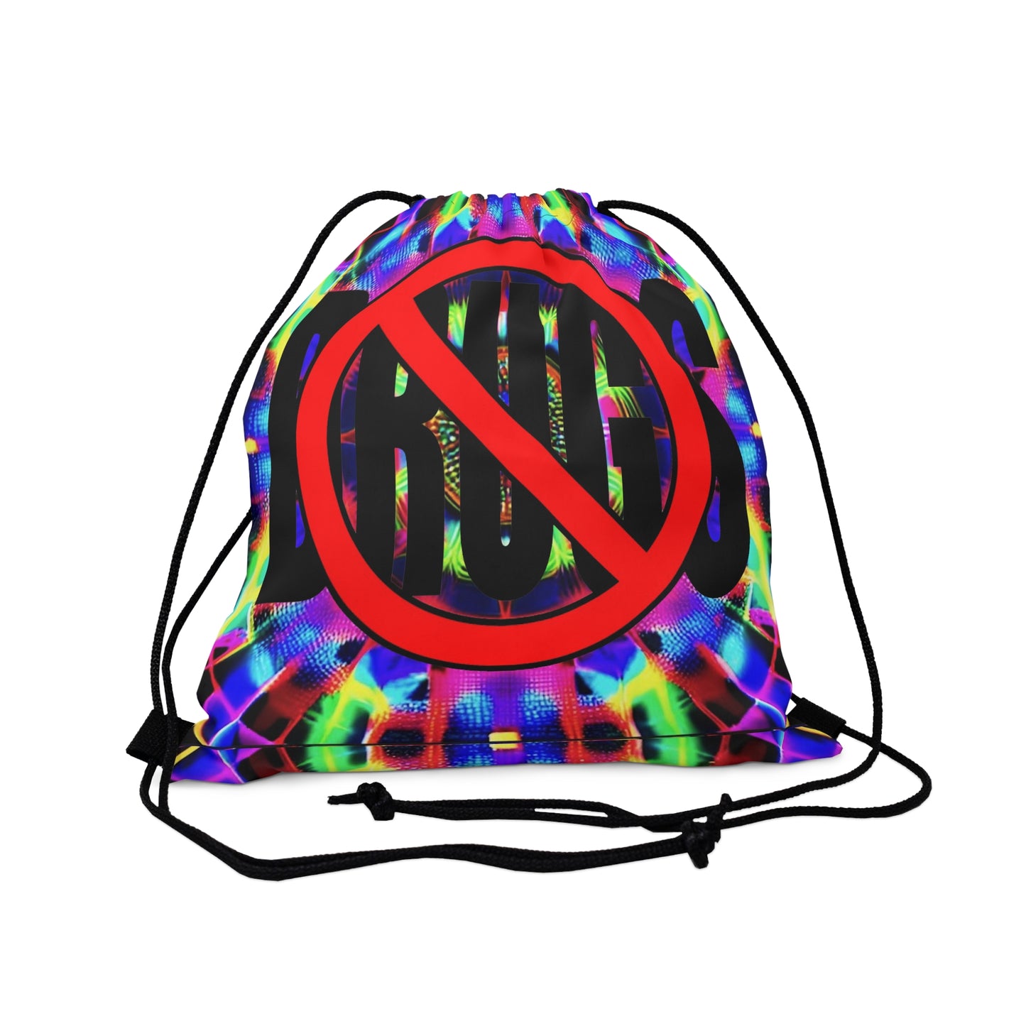 "No Drugs" Drawstring Bag