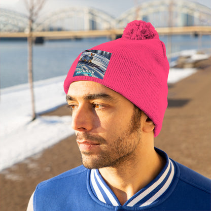 "Snow Bunny" Pom Pom Beanie