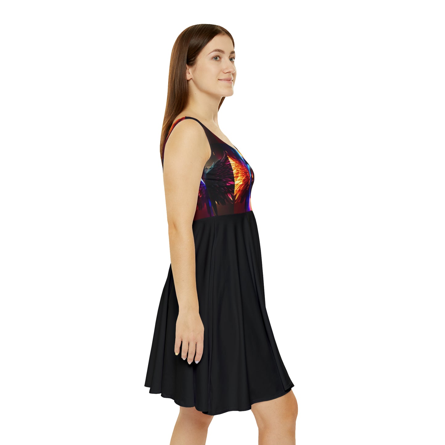 Women's "Good vs Evil" Skater Dress