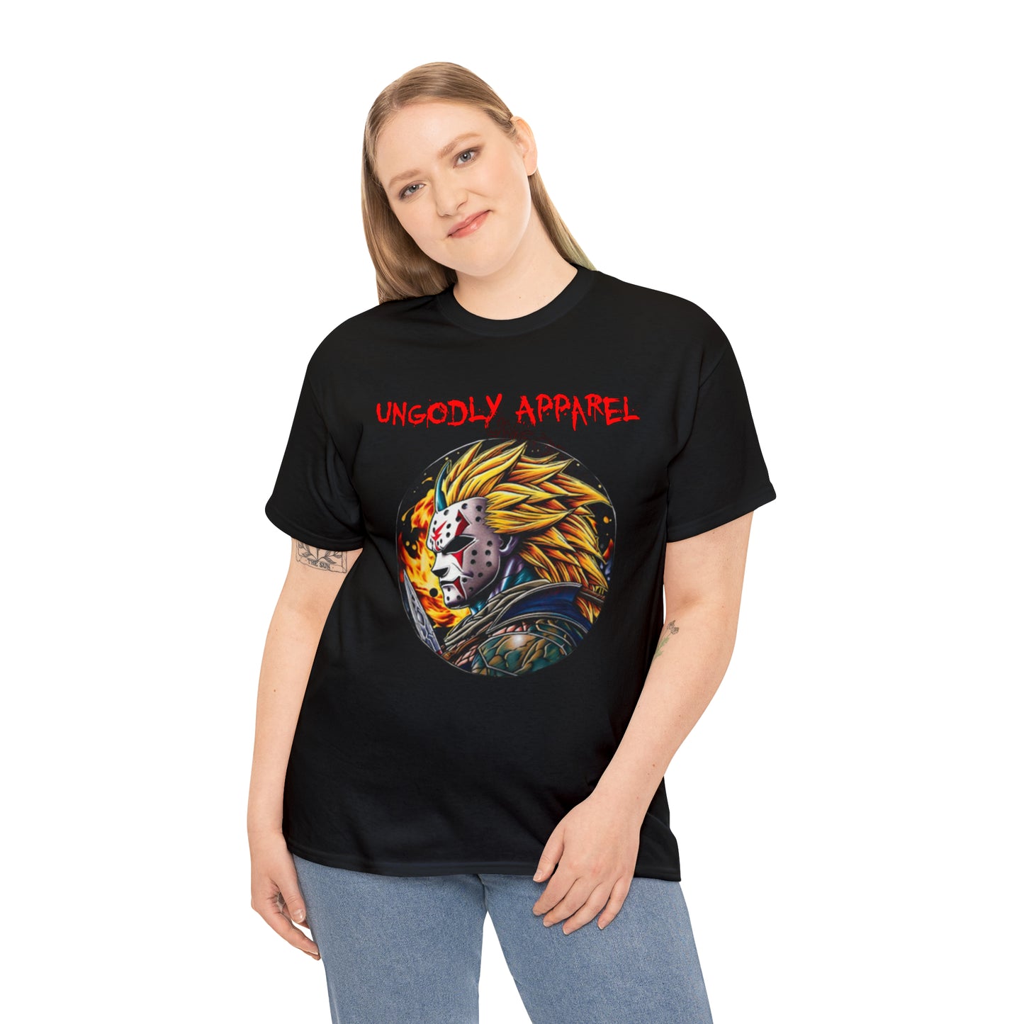 "Super Saiyan Jason Mask" T-Shirt