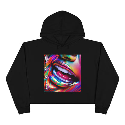 Throat Goat Crop Hoodie