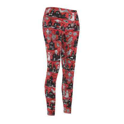 Women's "Spooky Ghosts & Haunted Houses" Leggings