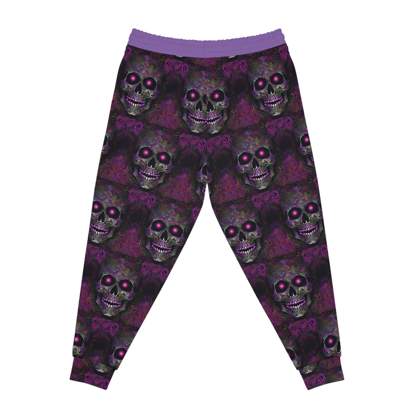 Purple Skulls Joggers