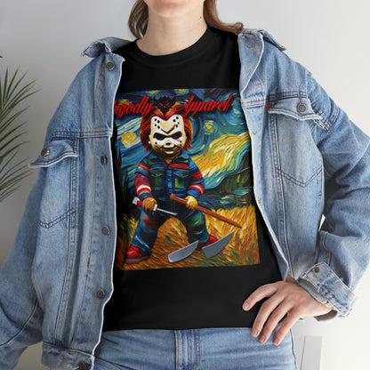 "Chucky/Jason Starry Night" T-Shirt