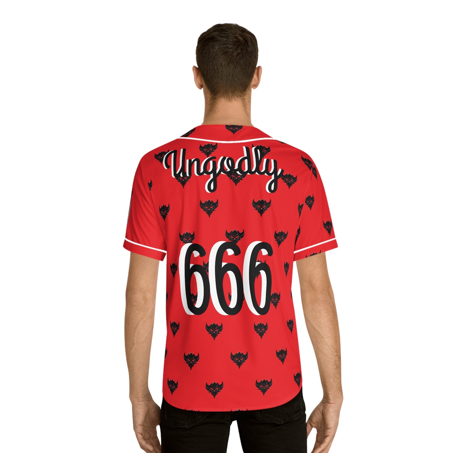 Men's "Ungodly" Baseball Jersey