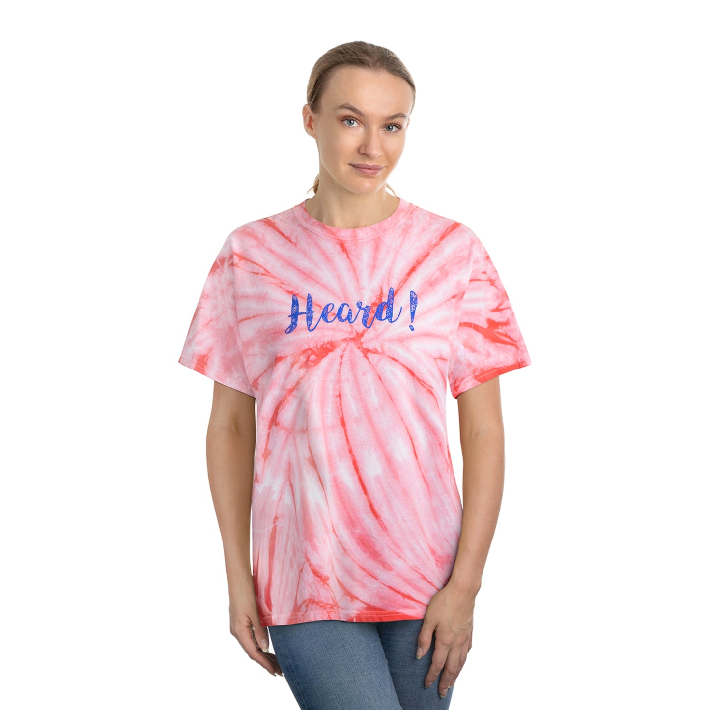 "Heard" Tie-Dye T-Shirt