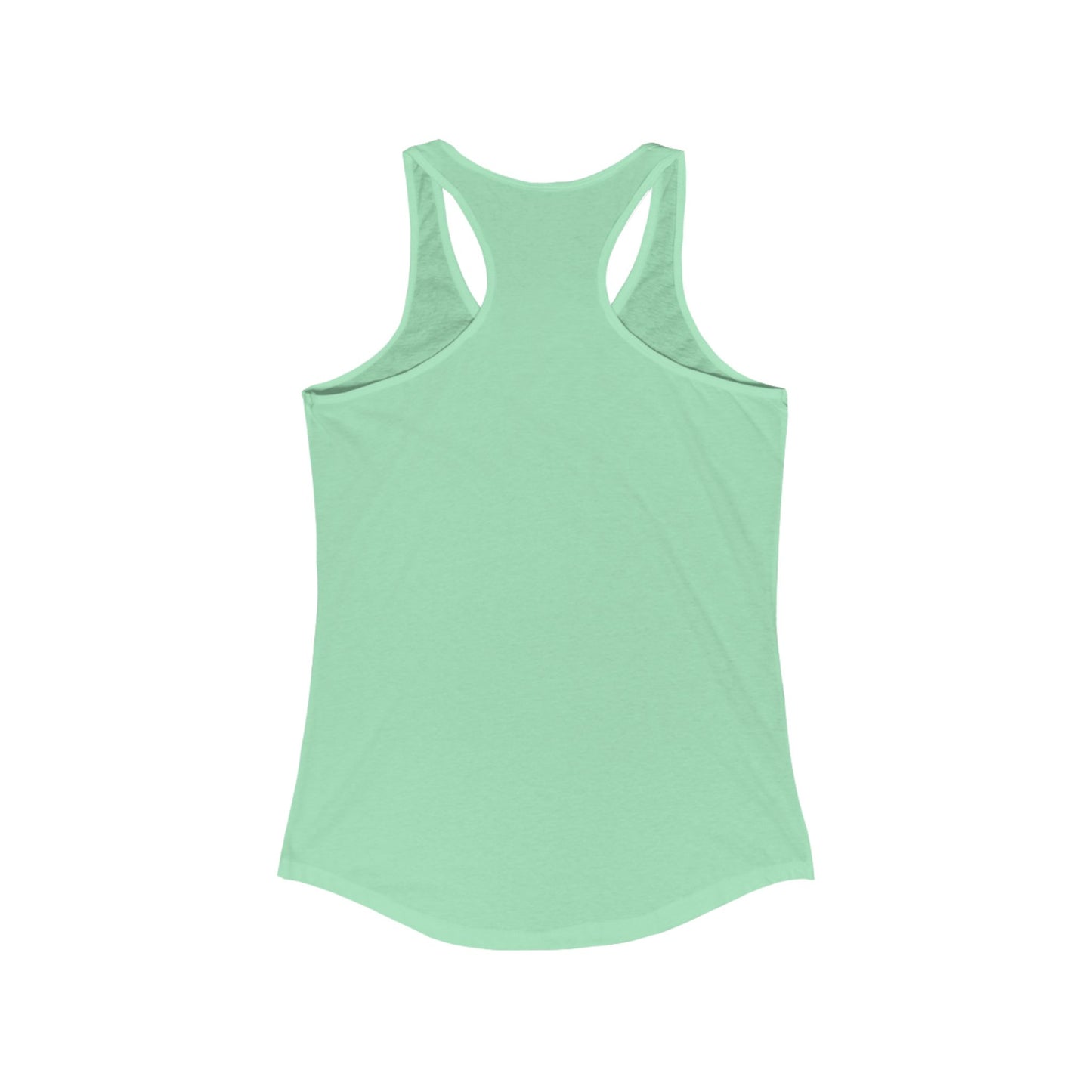 St. Patrick's Day Women's Racerback Tank - "Make Your Own Luck" Graphic Tee