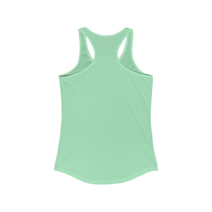 St. Patrick's Day Women's Racerback Tank - "Make Your Own Luck" Graphic Tee