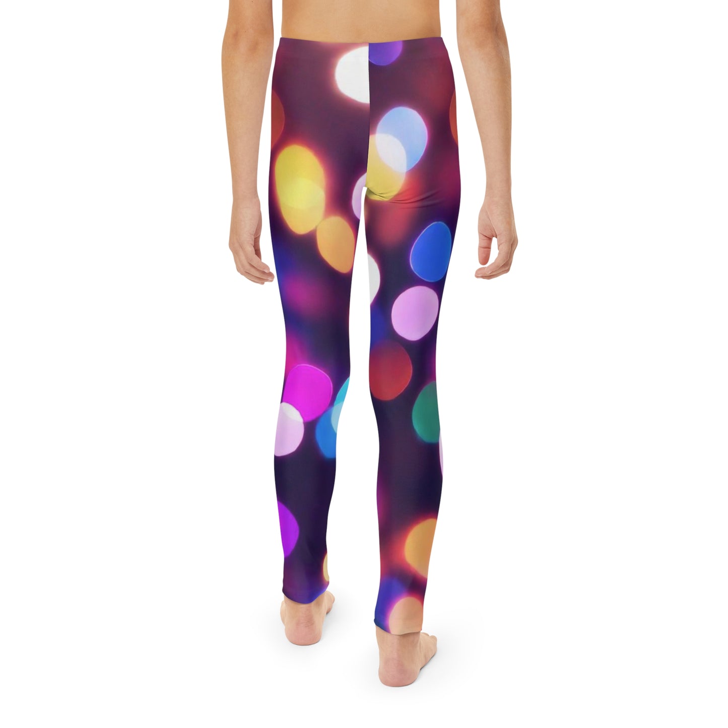 Youth "Bright-Lights" Full-Length Leggings