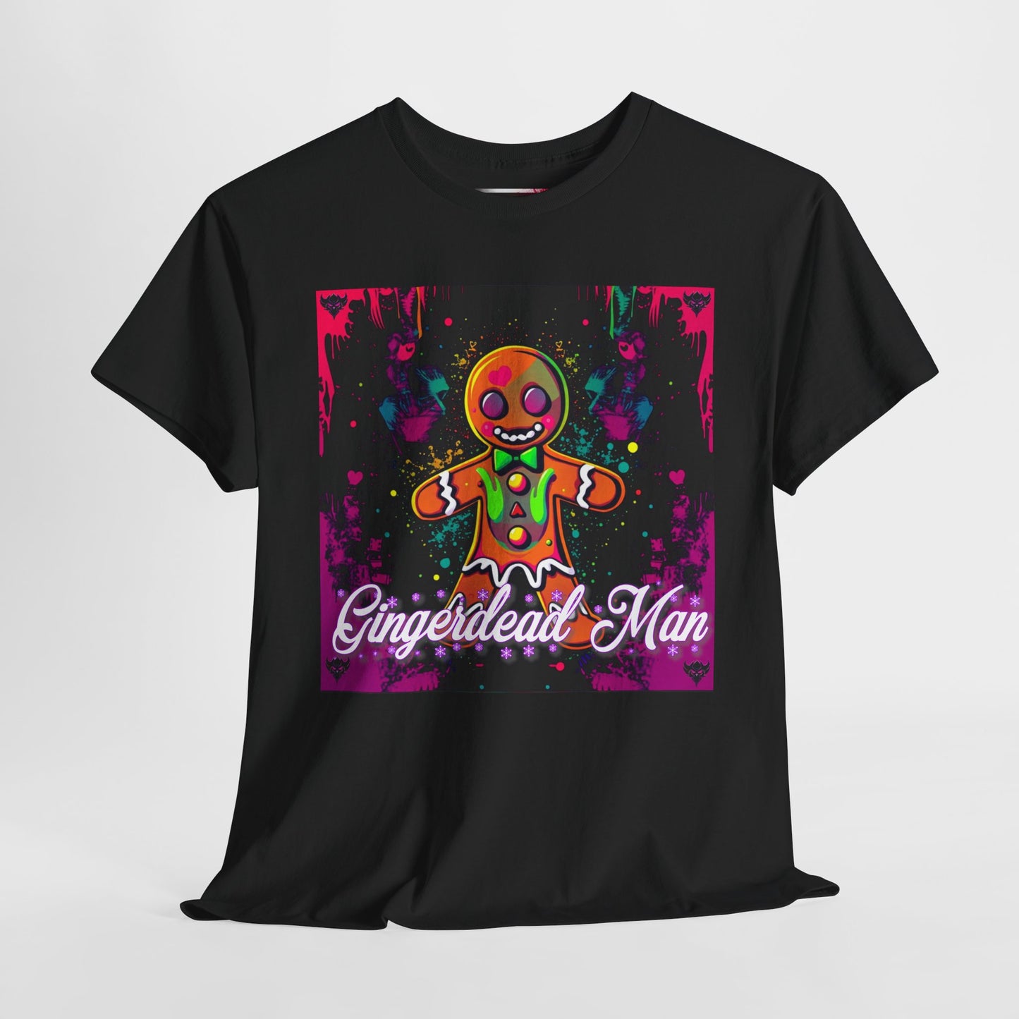 Gingerdead Man Graphic T-Shirt - Fun Unisex Halloween T-Shirt