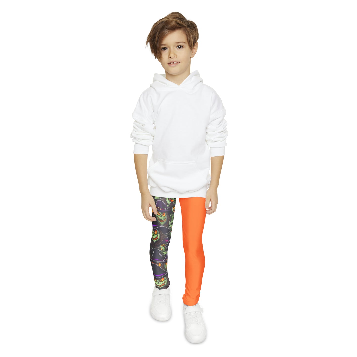 Youth "Witch Pumpkins" Leggings