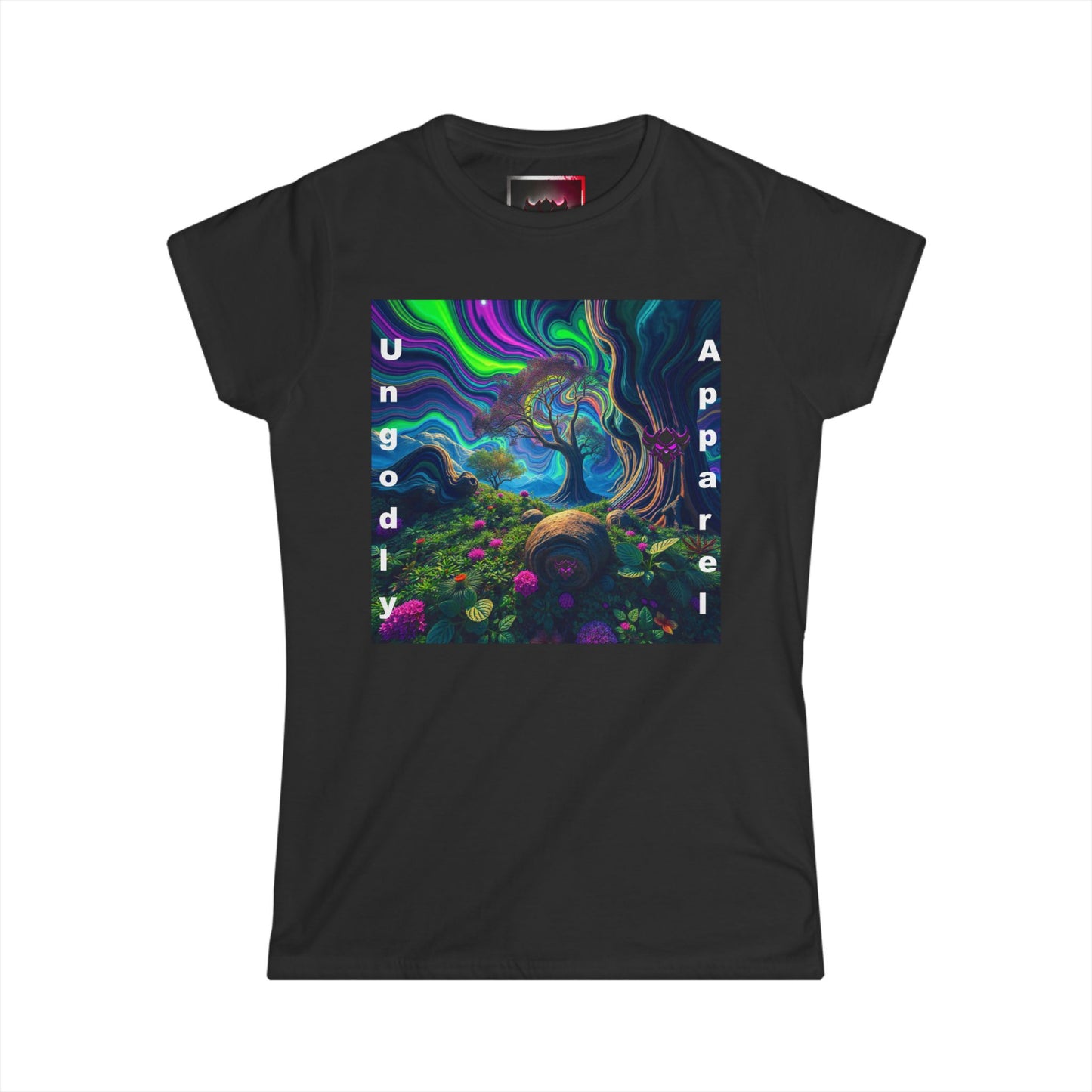 Women’s Softstyle Tee - Ungodly Apparel Artistic Design