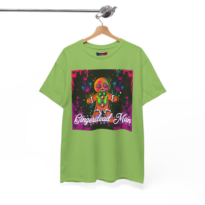 Gingerdead Man Graphic T-Shirt - Fun Unisex Halloween T-Shirt