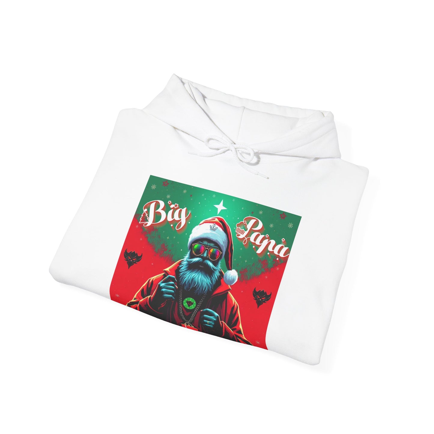 Big Papa Santa Unisex Hoodie - Festive Holiday Sweatshirt for Christmas Celebration