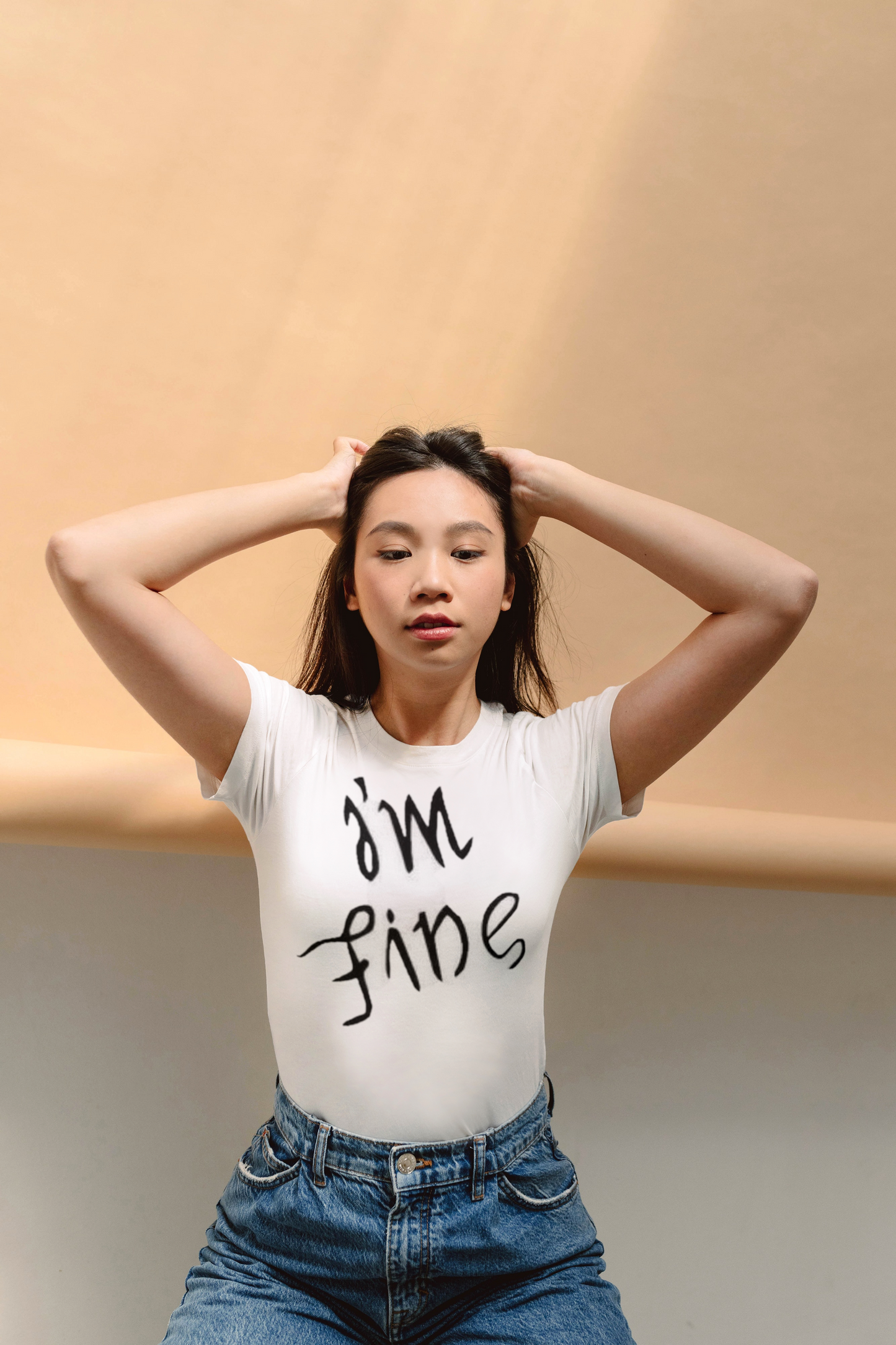 Women's "I'm Fine/Save Me" T-Shirt