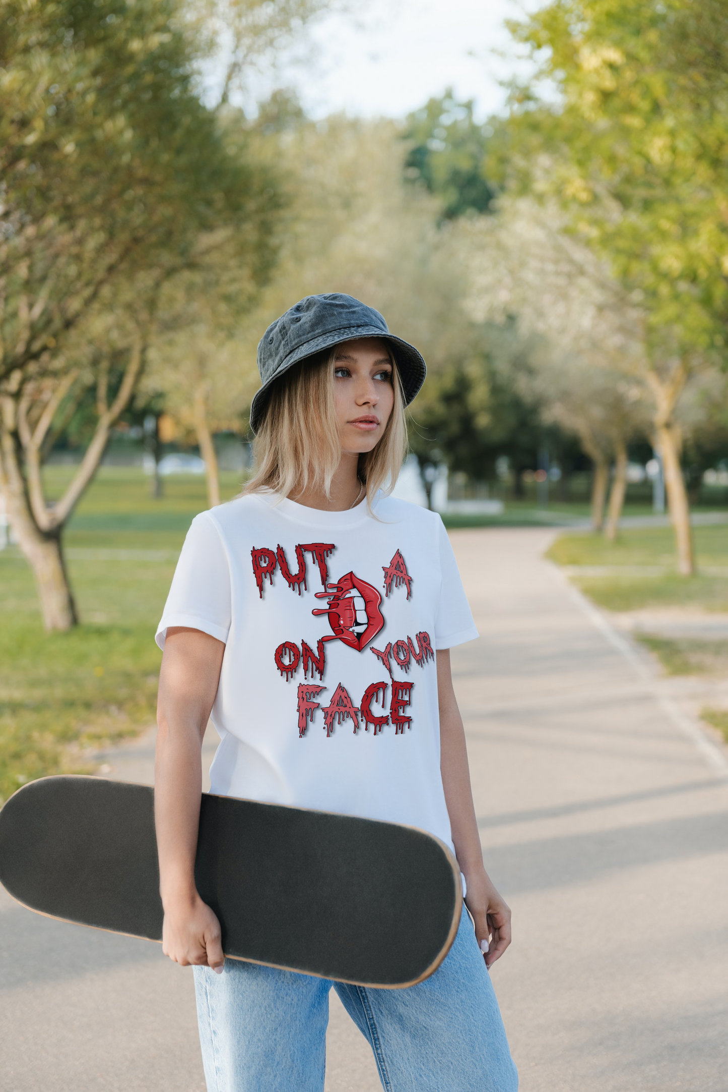 Women's "Put a Smile on Your Face" T-Shirt