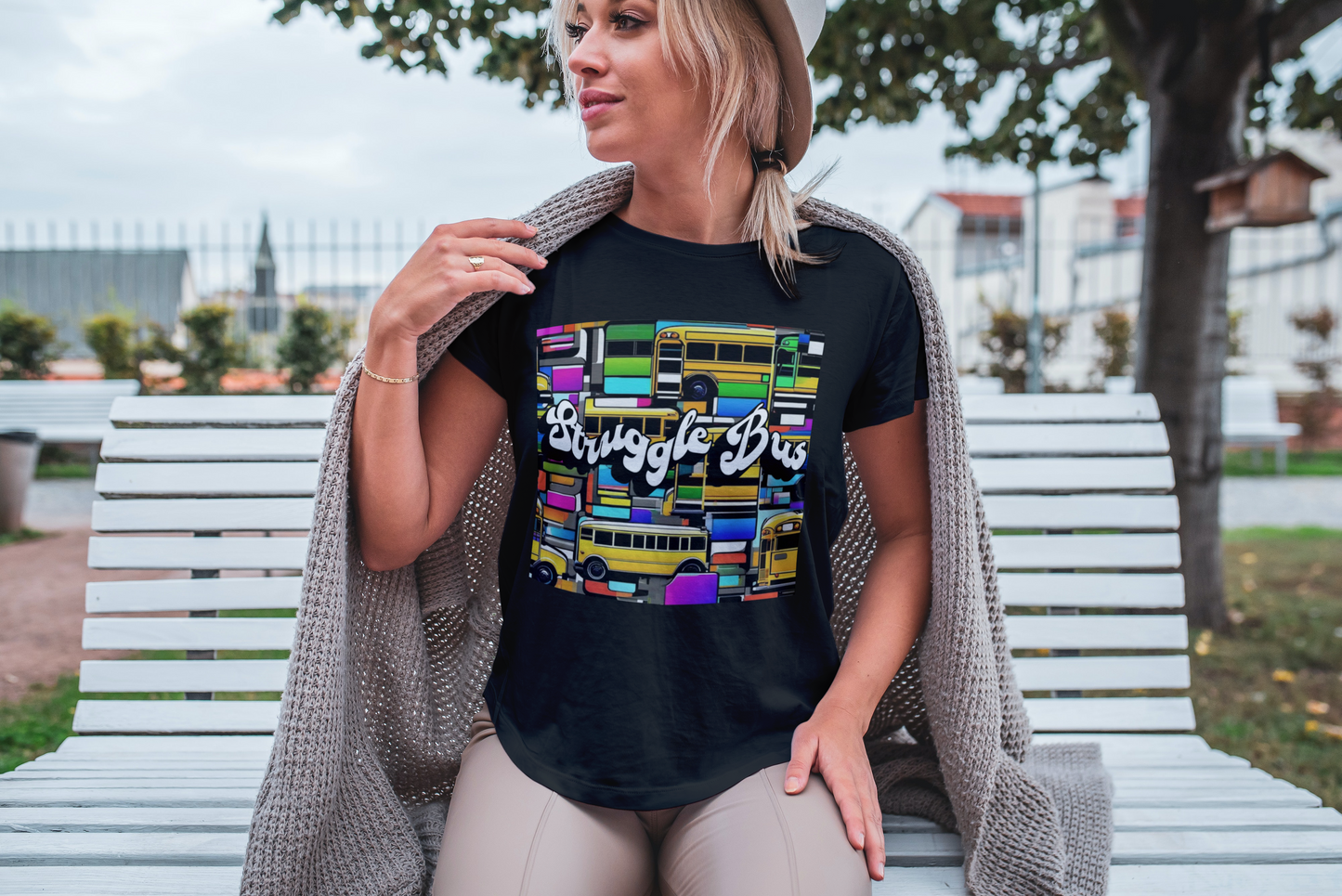 Women's "Struggle Bus" T-Shirt