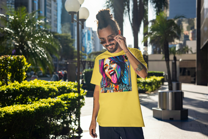 Colorful "Trouble Maker" Unisex Heavy Cotton Tee