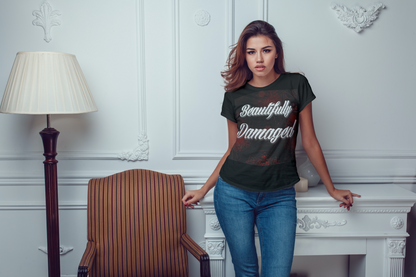 Women's "Beautifully Damaged" T-Shirt