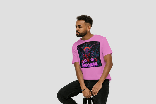 'Chill of Darkness' Graphic Unisex Heavy Cotton T-Shirt