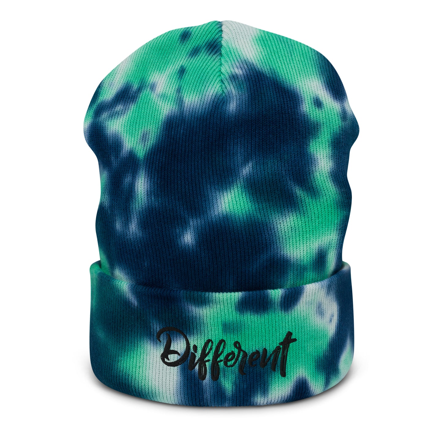 Tie-dye "Different" Beanie