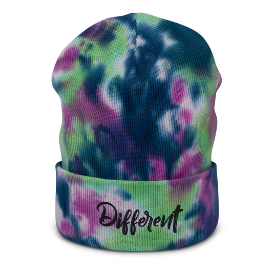 Tie-dye "Different" Beanie